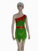 Adult Female Costumes to Hire - Elf Lady costume - Green & red - 3pce